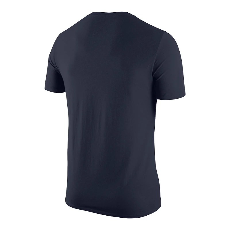 T-shirt Nike bleu marine avec logo de basket-ball des Bulldogs Gonzaga pour hommes