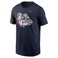 Men's Nike Navy Gonzaga Bulldogs Logo T-Shirt