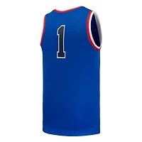 Maillot de basketball réplique Nike n°1 Royal Gonzaga Bulldogs pour homme