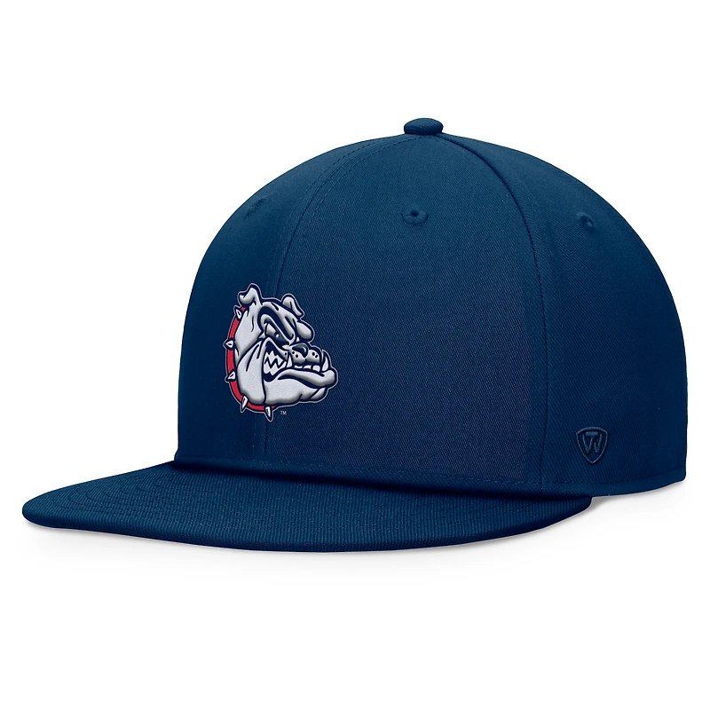 Men's Top of the World Navy Gonzaga Bulldogs Fundamental Snapback Hat