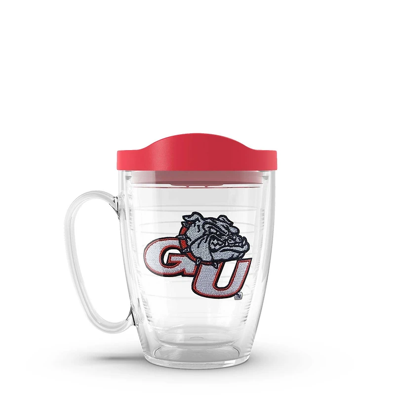 Tervis Gonzaga Bulldogs 16oz. Tasse classique avec couvercle emblème
