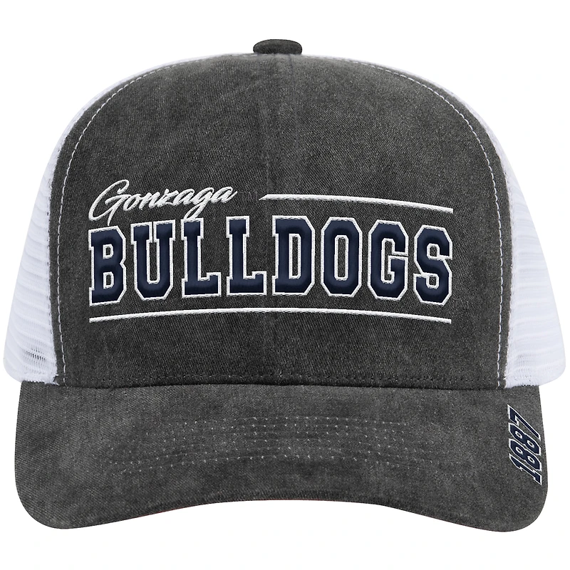 Unisex Colosseum  Gray Gonzaga Bulldogs Billy 2400 Adjustable Trucker Hat