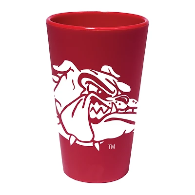Verre à bière en silicone de 16 oz de WinCraft Gonzaga Bulldogs aux couleurs de l'équipe