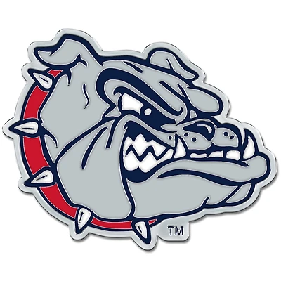 WinCraft Gonzaga Bulldogs Colored Chrome Auto Emblem