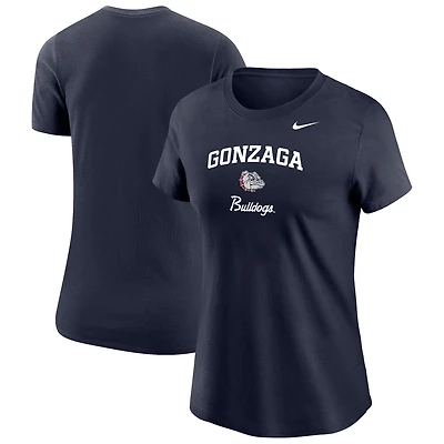 Women's Nike Navy Gonzaga Bulldogs Primary T-Shirt