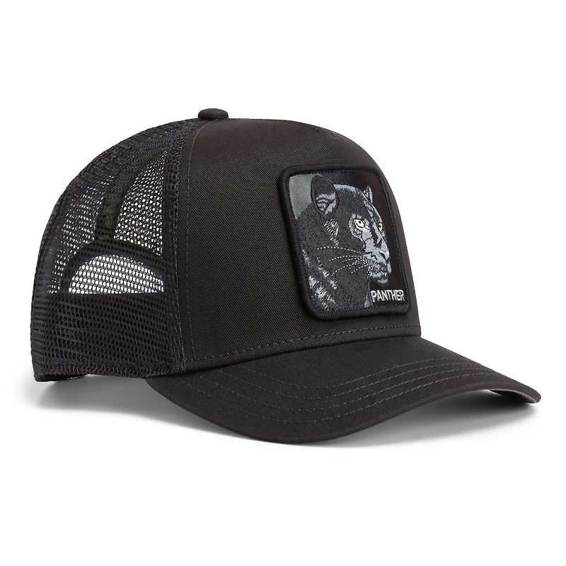 Casquette trucker ajustable noire pour homme Goorin Bros The Black Panther