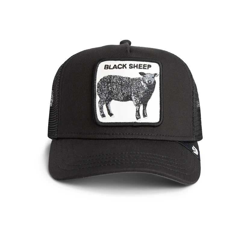 Men's Black Goorin Bros The Black Sheep Trucker Adjustable Hat