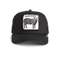 Men's  Black Goorin Bros The Black Sheep Trucker Adjustable Hat