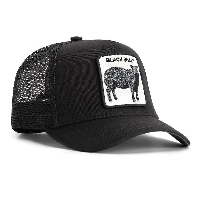 Men's Black Goorin Bros The Black Sheep Trucker Adjustable Hat
