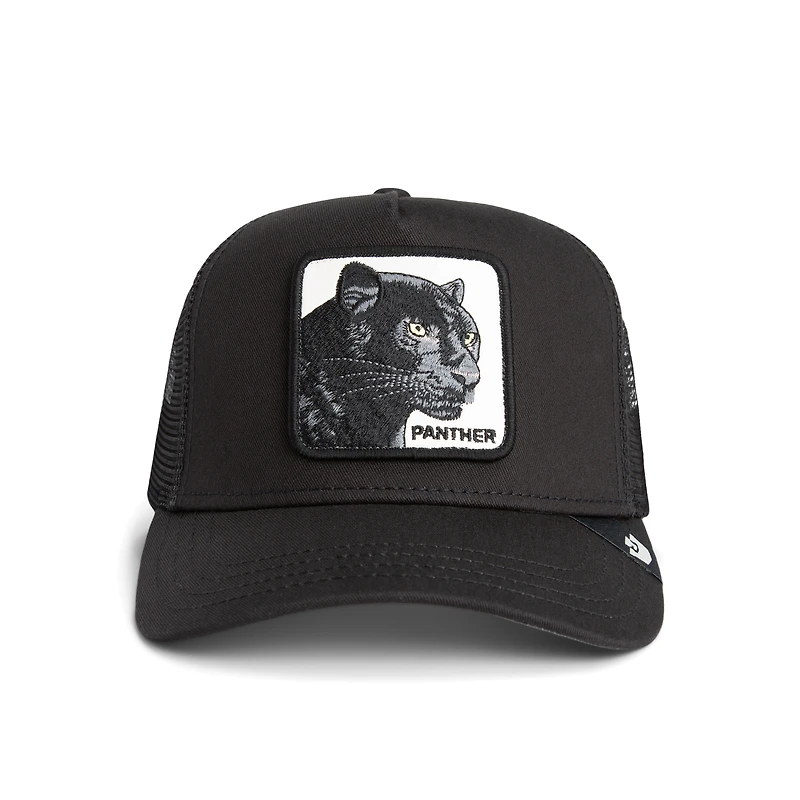 Casquette trucker ajustable noire pour homme Goorin Bros The Panther