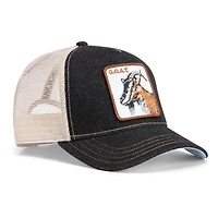 Men's  Denim Goorin Bros Goat Beard Trucker Adjustable Hat
