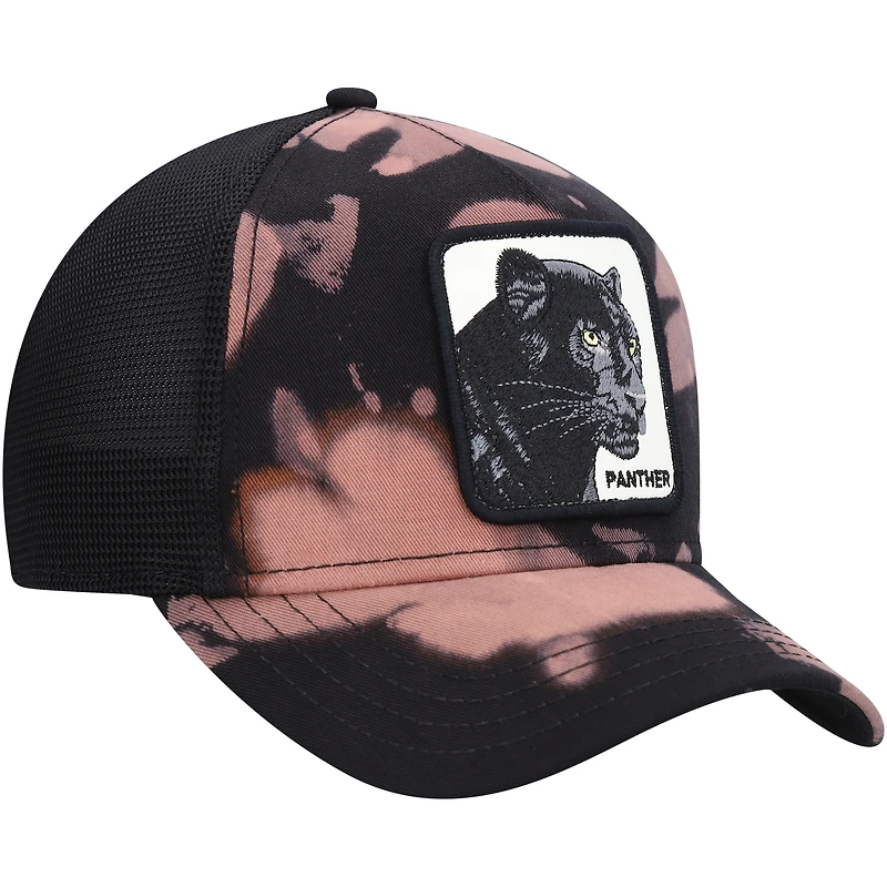 Men's Goorin Bros Black Acid Panther Trucker Snapback Hat