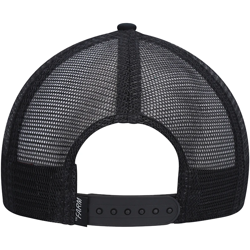 Casquette Snapback noire Baddest Boy Trucker Goorin Bros pour hommes
