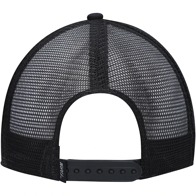 Casquette Snapback noire The Freedom Eagle Trucker Goorin Bros pour hommes