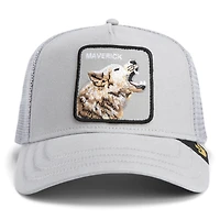 Casquette camionneur ajustable grise Howling in Harmony pour homme de Goorin Bros.