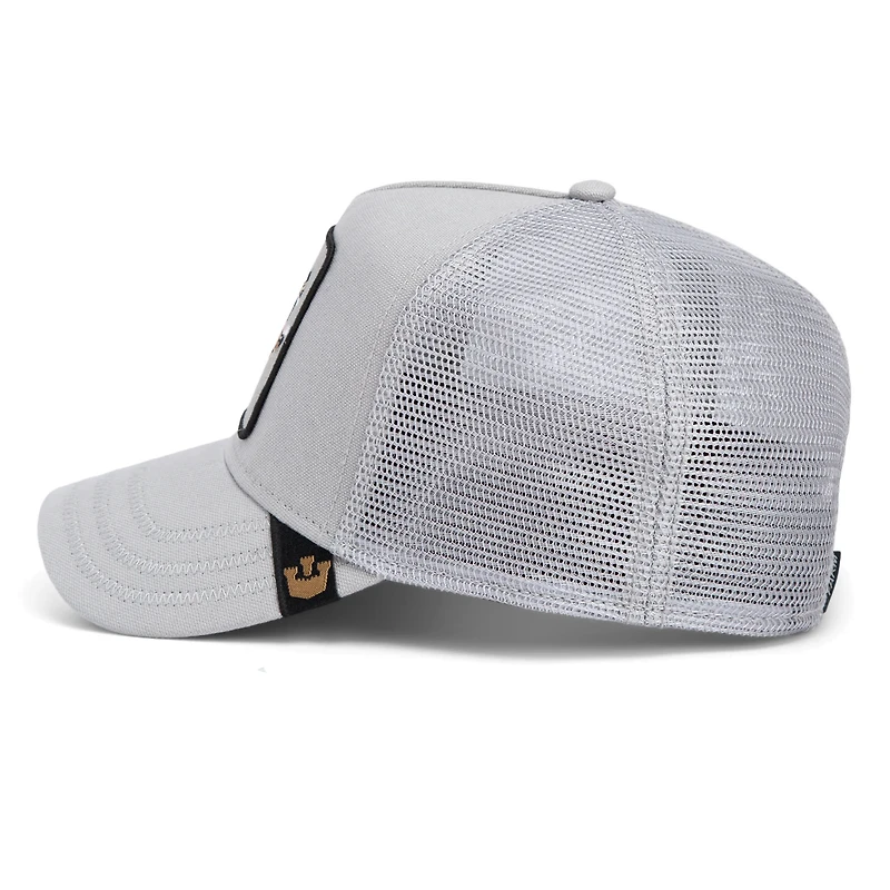 Casquette camionneur ajustable grise Howling in Harmony pour homme de Goorin Bros.