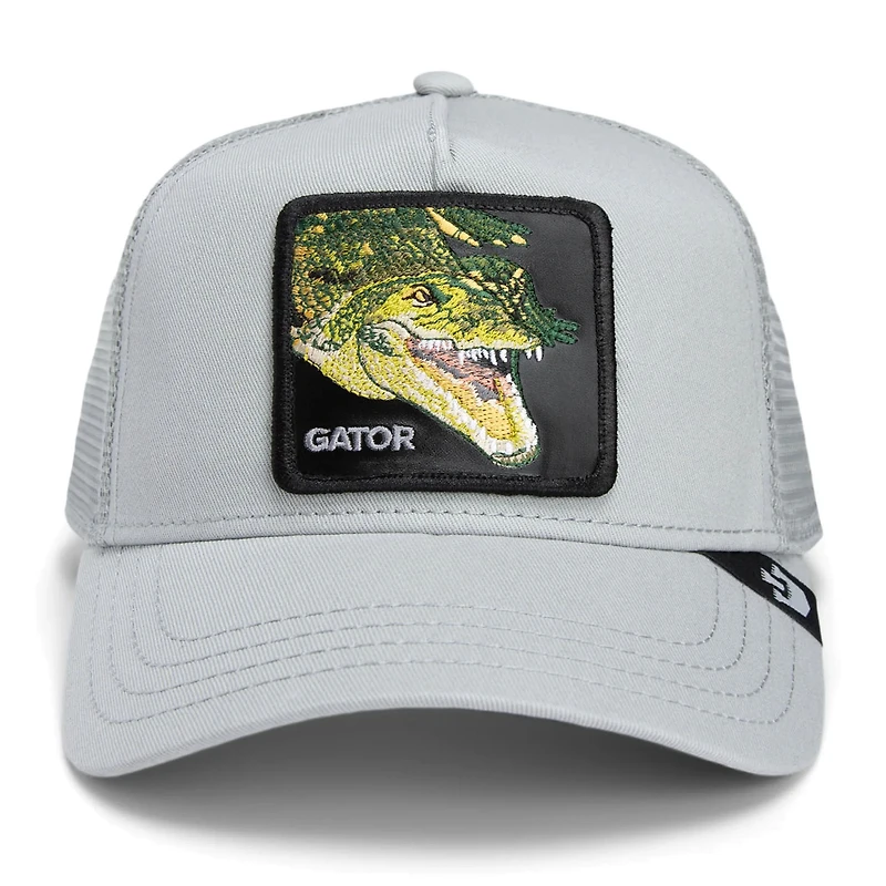 Men's Goorin Bros Gray Swamp Monster Adjustable Trucker Hat