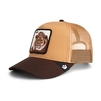 Casquette trucker Goorin Bros Tan The King pour homme, ajustable