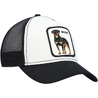 Men's Goorin Bros White The Baddest Boy Trucker Snapback Hat