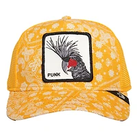Peinture en aérosol jaune Goorin Bros pour hommes, casquette réglable de camionneur Punk Arch