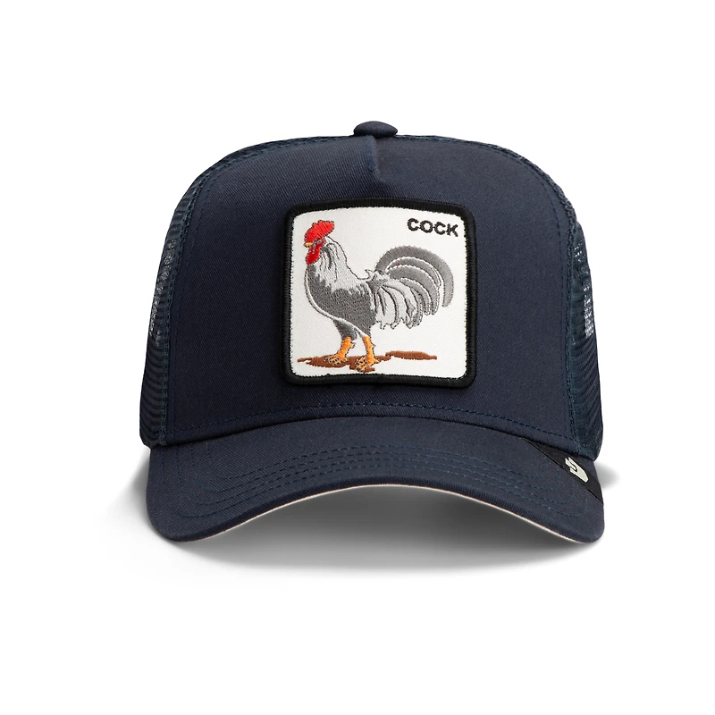 Casquette trucker ajustable rouge Goorin Bros The Rooster pour homme