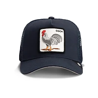 Casquette trucker ajustable rouge Goorin Bros The Rooster pour homme