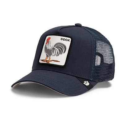 Casquette trucker ajustable rouge Goorin Bros The Rooster pour homme