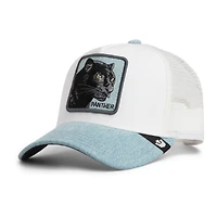 Casquette trucker unisexe blanche Goorin Bros The Panther ajustable