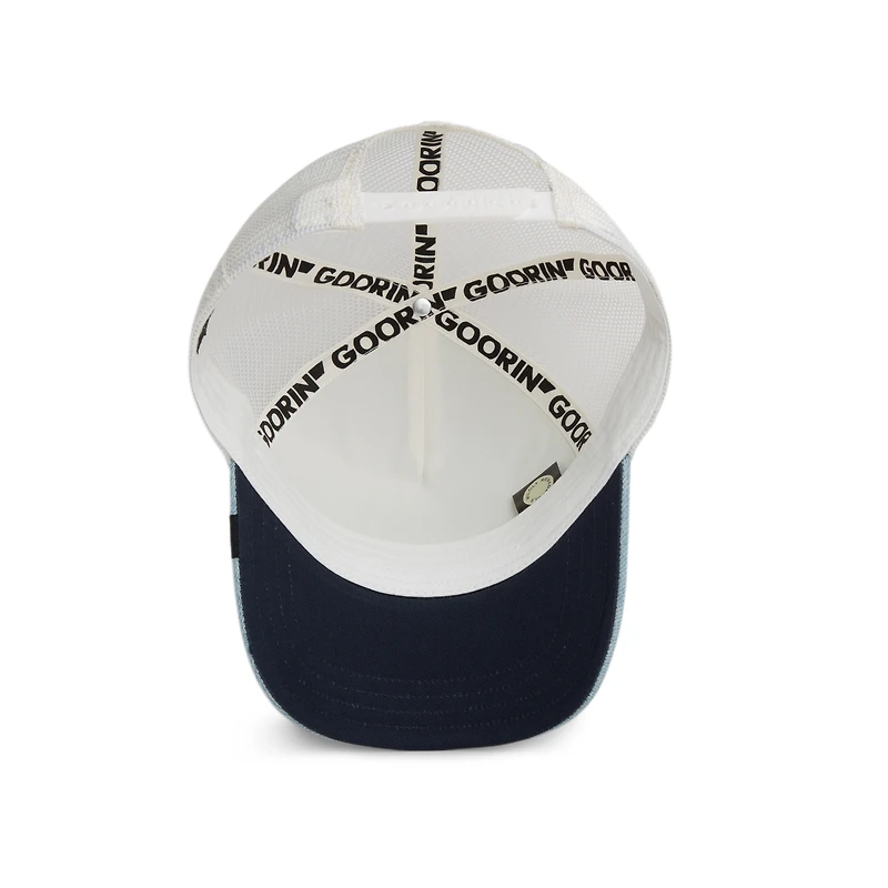 Unisex  White Goorin Bros The Panther Adjustable Trucker Hat