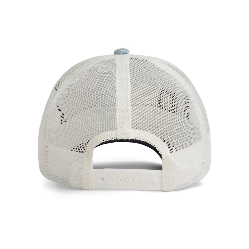 Casquette trucker unisexe blanche Goorin Bros The Rooster ajustable