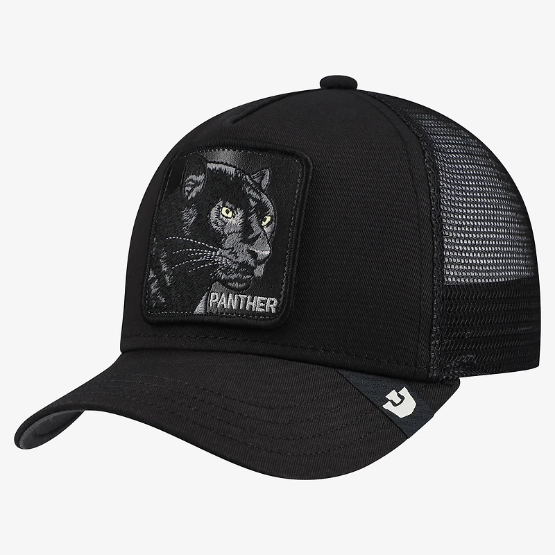 Casquette trucker ajustable Black Panther Goorin Bros pour jeunes, noire