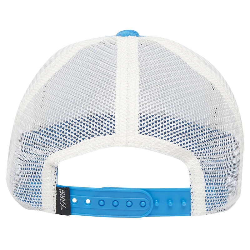 Youth Goorin Bros Blue Wild Stripes Trucker Adjustable Hat
