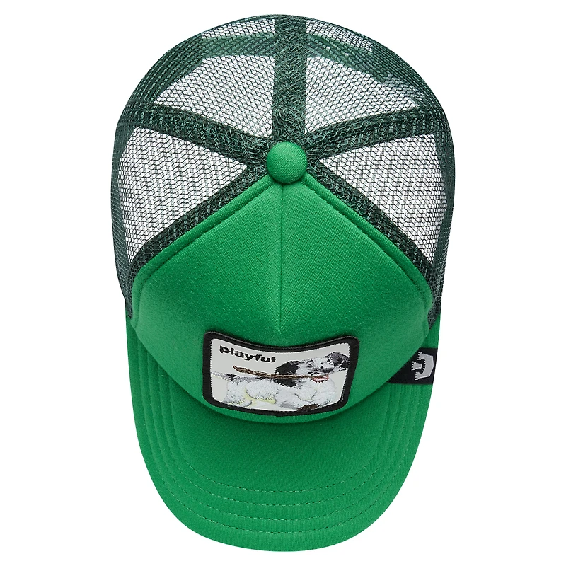 Youth Goorin Bros Kelly Green Playtime Trucker Adjustable Hat