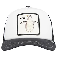 Youth Goorin Bros  White/Black Tuxie Trucker Adjustable Hat