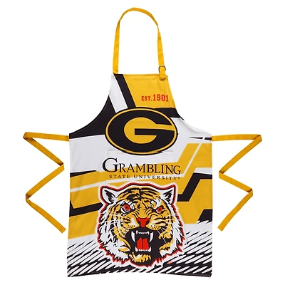 Kozy Cushions Tablier de grillade graphique Grambling Tigers 34" x 32"