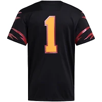 Maillot adidas Premier Strategy noir Grambling Tigers pour homme