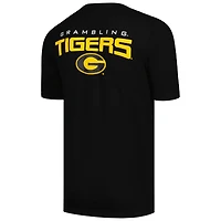 T-shirt FISLL Grambling Tigers pour hommes, noir