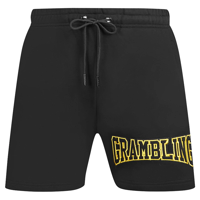 Men's Pro Standard Black Grambling Tigers Crest Shorts