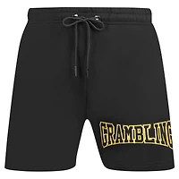 Men's Pro Standard Black Grambling Tigers Crest Shorts