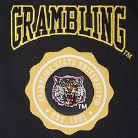 Men's Pro Standard Black Grambling Tigers Crest Wool Full-Zip Jacket