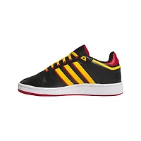 Chaussures de basket-ball unisexes adidas Grambling Tigers Centennial 85 Low noires/dorées