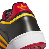Chaussures de basket-ball unisexes adidas Grambling Tigers Centennial 85 Low noires/dorées