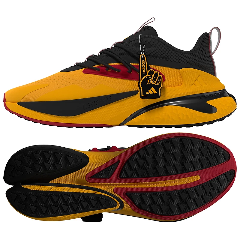 Chaussures unisexes adidas AlphaBoost V2 Grambling Tigers dorées/noires