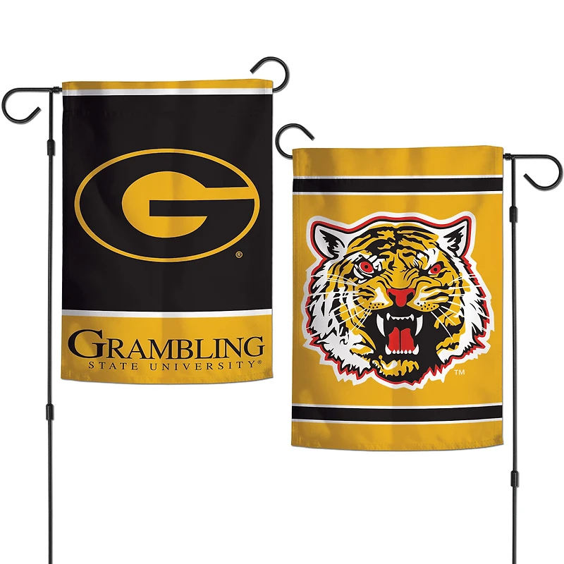 Drapeau de jardin double face 12'' x 18'' Grambling Tigers de WinCraft