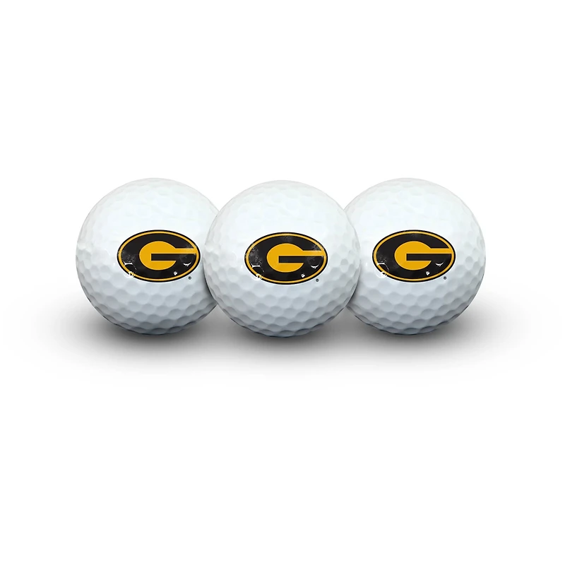 WinCraft Grambling Tigers 3-Pack Golf Ball Set