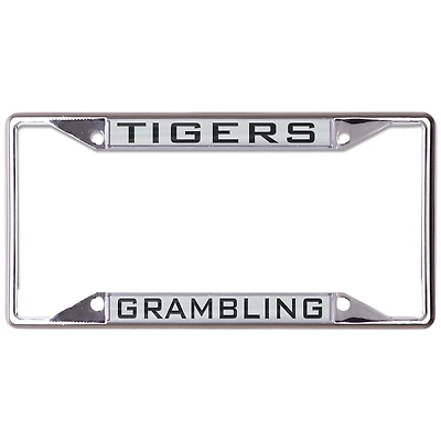 Cadre de plaque d'immatriculation en métal imprimé WinCraft Grambling Tigers