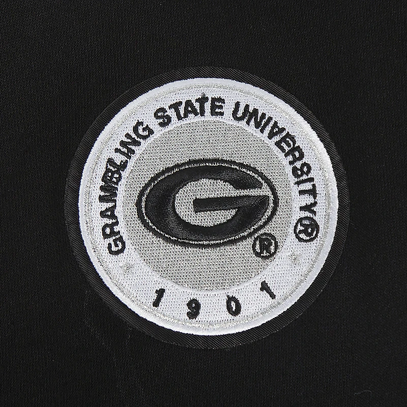 Sweat-shirt court à enfiler Pro Standard pour femme Grambling Tigers Pearl Black