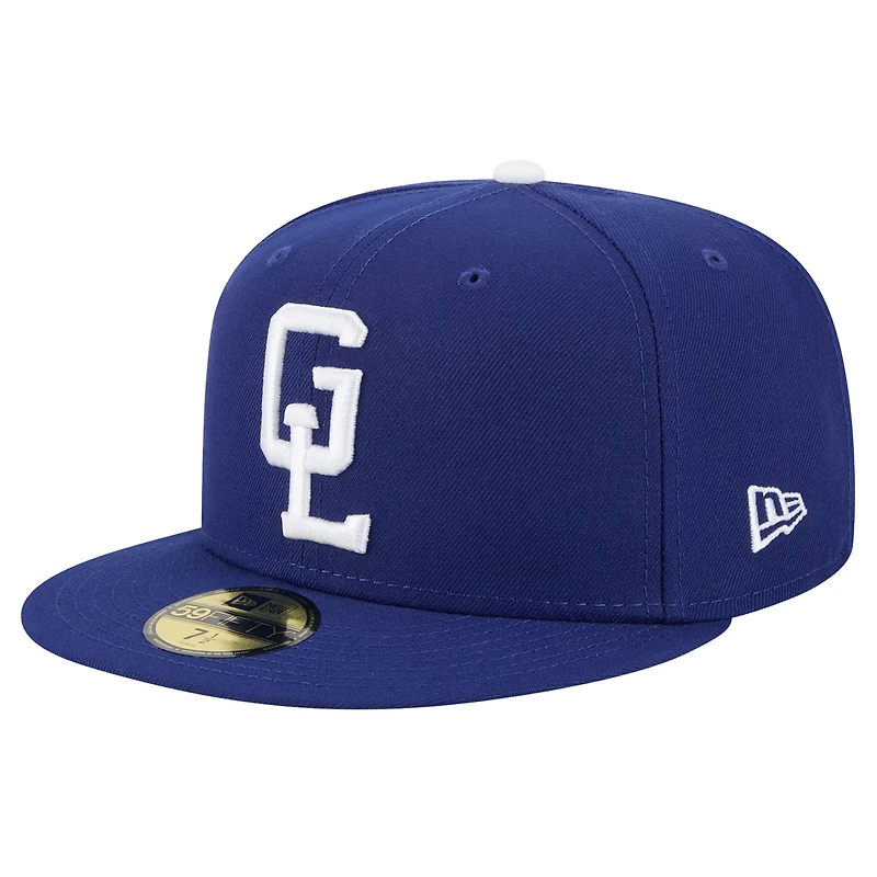 Casquette ajustée 59FIFTY bleu foncé pour homme New Era Great Lakes Loons Theme Nights