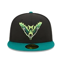 Casquette ajustée New Era Great Lakes Loons Marvel x Minor League 59FIFTY pour homme