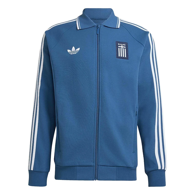 Men's adidas Blue Greece National Team 2026 Full-Zip Anthem Jacket